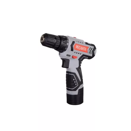 Аккумуляторная дрель-шуруповерт Ресанта ДА-12-2ЛК