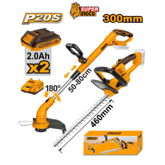 Аккумуляторный триммер INGCO COSLI240585