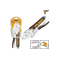 Зажимные клещи INGCO HCJLW0207
