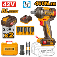 Аккумуляторный гайковерт INGCO CIWLI42462