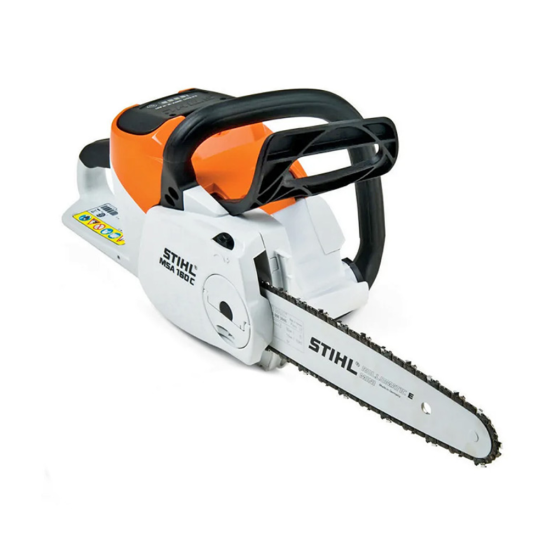 Пила аккумуляторная Stihl MSA 160 C-B 0