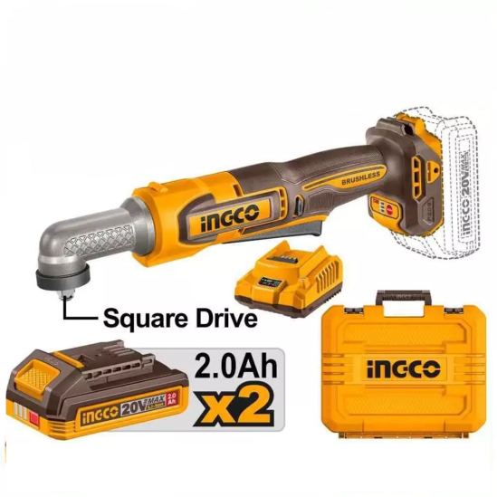 Аккумуляторный угловой ударный гайковерт INGCO CAIWLI208 0