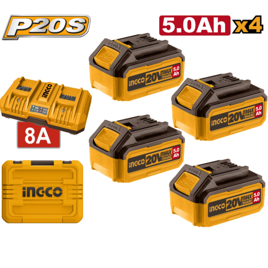 Набор аккумуляторов INGCO FBCLI20285