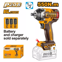 Аккумуляторный гайковерт INGCO CIWLI20551