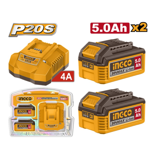 Набор аккумуляторов INGCO FBCPK2513