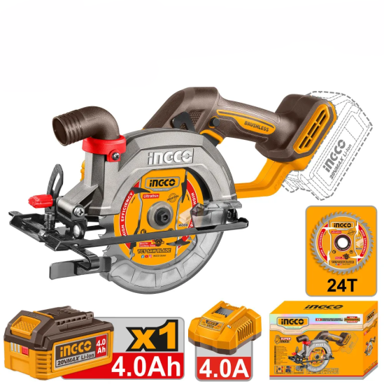 Аккумуляторная циркулярная пила INGCO CSLI14023 0