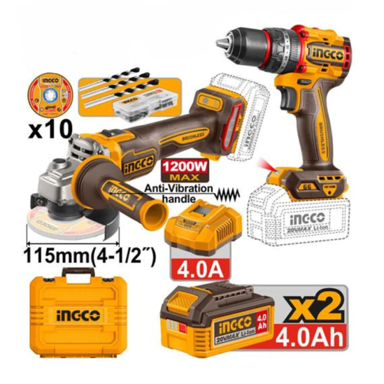 Набор аккумуляторных инструментов INGCO CKLI20256 0