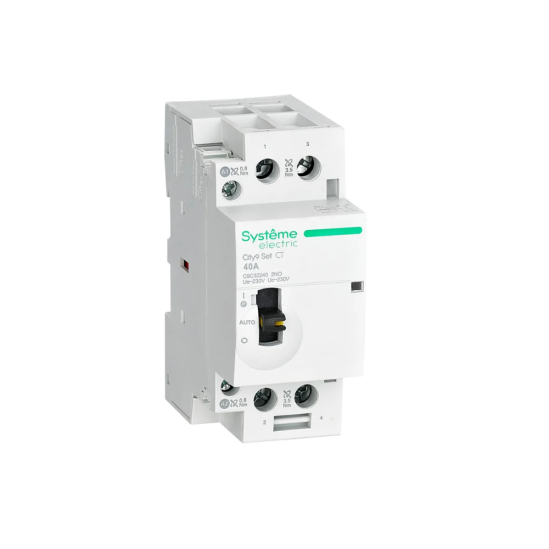 Контактор  Schneider Electric EZ9C32240  EASY9 CT 40A 2НО