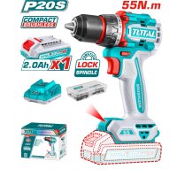 Дрель-шуруповерт TOTAL TDLI205582
