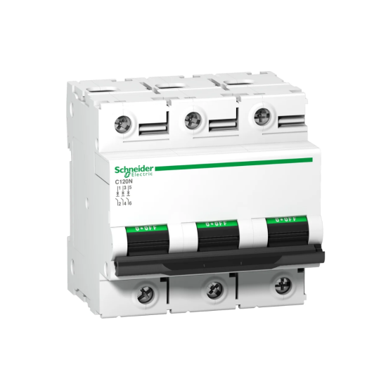 Автоматический модульный выключатель Schneider Electric A9N18369 C 125А 10кА Acti9 C120N