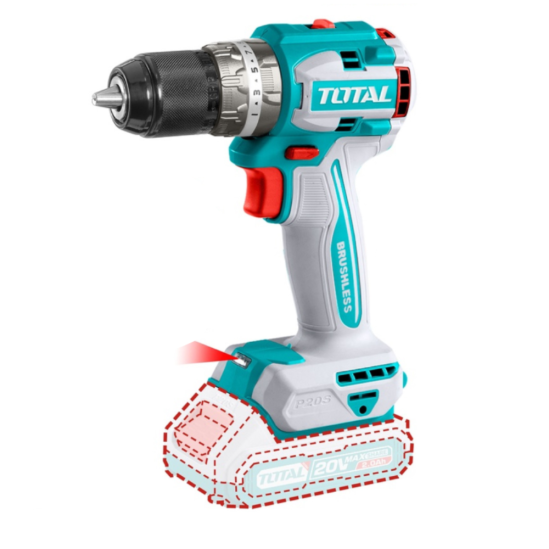 Аккумуляторный шуруповерт TOTAL TIDLI20602 0