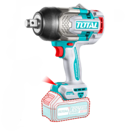 Гайковерт TOTAL TIWLI201351 0