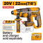 Аккумуляторный перфоратор INGCO CRHLI22208
