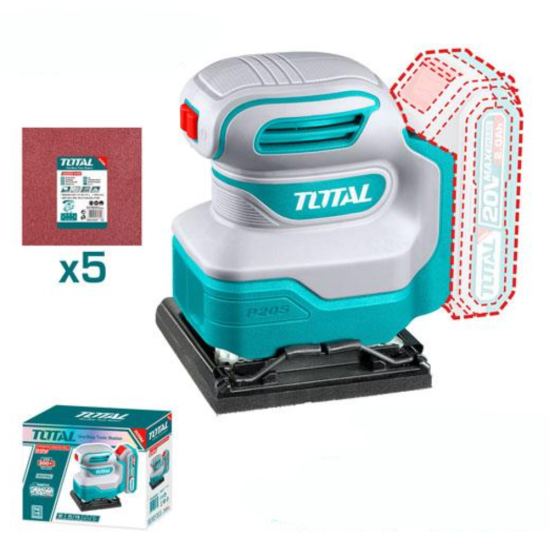 Аккумуляторная листовая шлифмашина TOTAL TSHSLI2014 0