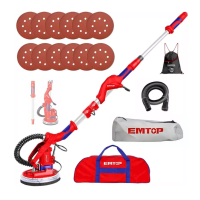 Шлифовальная машина для гипсокартона EMTOP EDSD10501