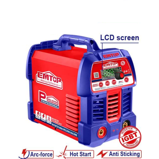 Сварочный аппарат EMTOP EWDEM2568 MMA/TIG Lift 0