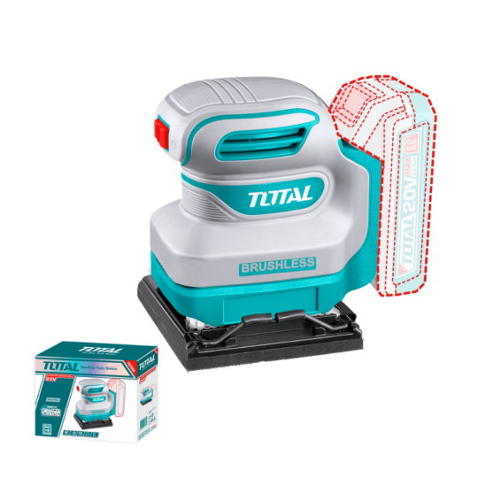 Аккумуляторная листовая шлифмашина TOTAL TSHSLI2024 0