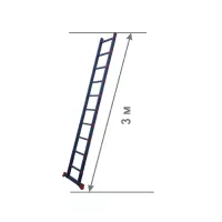 Приставная лестница Metal Tools 10 ступ SP 6001