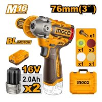  Аккумуляторная полировальная машинка INGCO APLI1676