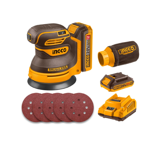 Машина эксцентриковая аккумуляторная INGCO CROSLI20021