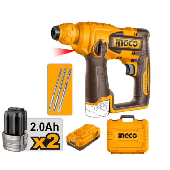 Аккумуляторный перфоратор INGCO CRHLI16168 0