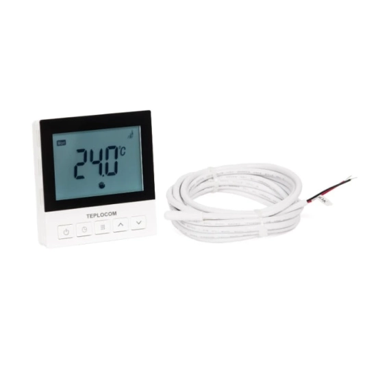 Термостат для электрического теплого пола Teplocom TSF-Prog- 220/16A 1