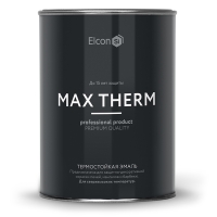 Термостойкая эмаль Elcon Max Therm черный 0,8мл