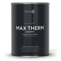 Термостойкая эмаль Elcon Max Therm серебристый 0,8мл