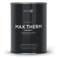 Термостойкая эмаль Elcon Max Therm графит 0,8мл