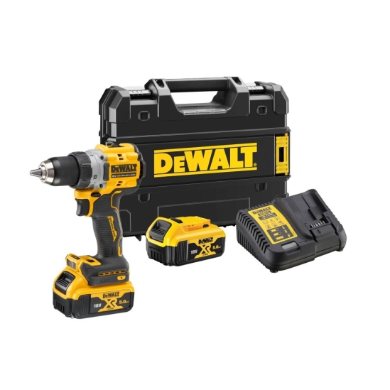 Аккумуляторная дрель-шуруповерт DeWALT DCD800P2T-QW