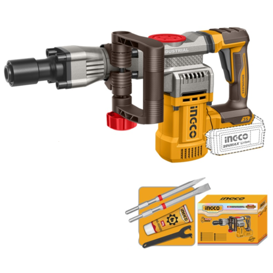 Аккумуляторный отбойный молоток INGCO CDBLI20358  0