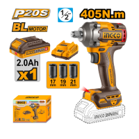 Аккумуляторный гайковерт INGCO CEWLY20455