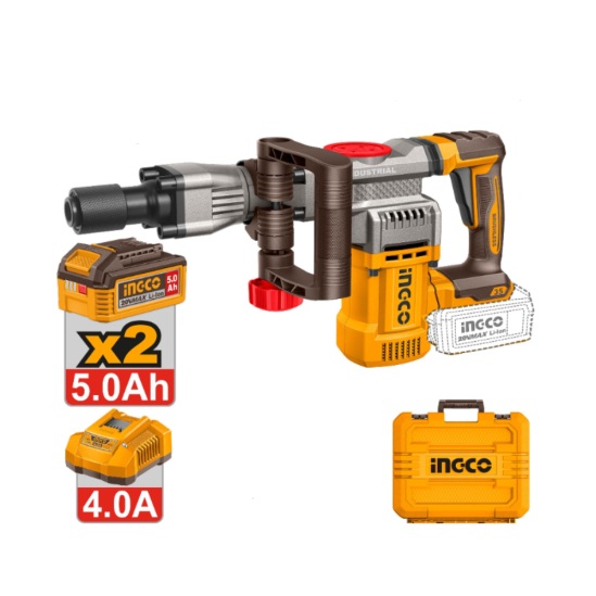 Аккумуляторный отбойный молоток INGCO CDBLI203582 0