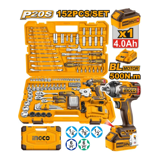 Набор ручных инструментов INGCO HKTHP31521