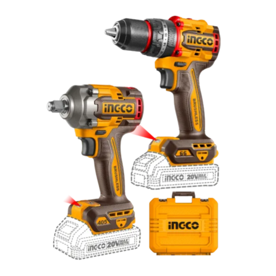 Набор аккумуляторных инструментов INGCO COSLI250386 0