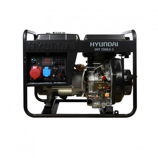 Дизельный генератор Hyundai  DHY7500SE / 1 ph