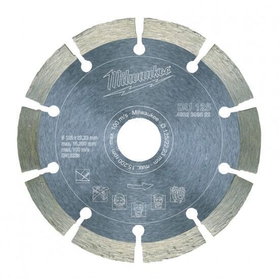 Алмазный диск профессиональная серия DU MILWAUKEE 180мм 4932399523