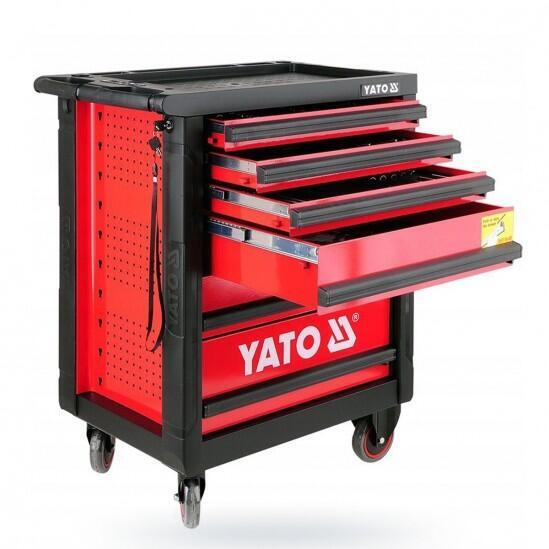 Сервисный шкаф 6 ящиков с инструментами YATO YT-55300 177 предметов