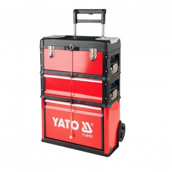 Модульный чемодан на колесиках YATO YT-09102 до 40 кг