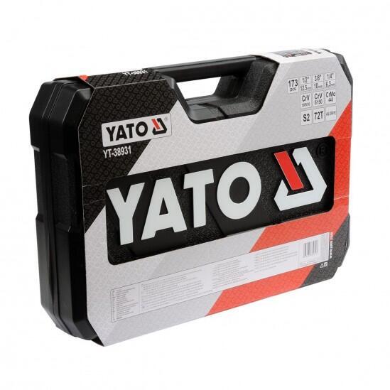 Набор головок с принадлежностями YATO YT-38931 173 предмета 0