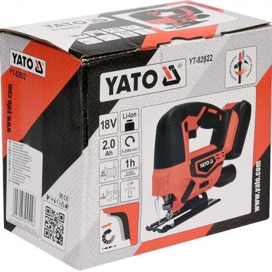 Лобзик аккумуляторный YATO YT-82822 0