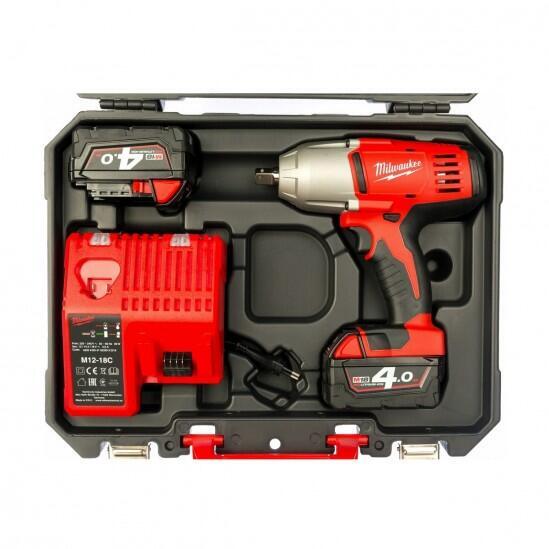 Аккумуляторный гайковерт Milwaukee HD18 HIW-402С 0