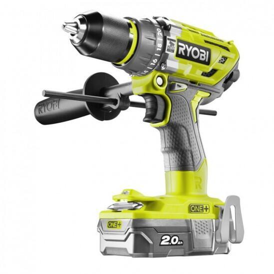 Дрель-шуруповерт бесщеточная аккумуляторная Ryobi R18PD7-220B ONE+ 0