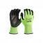 Перчатки сигнальные Milwaukee Hi-Vis Cut Level 3 Gloves 9/L