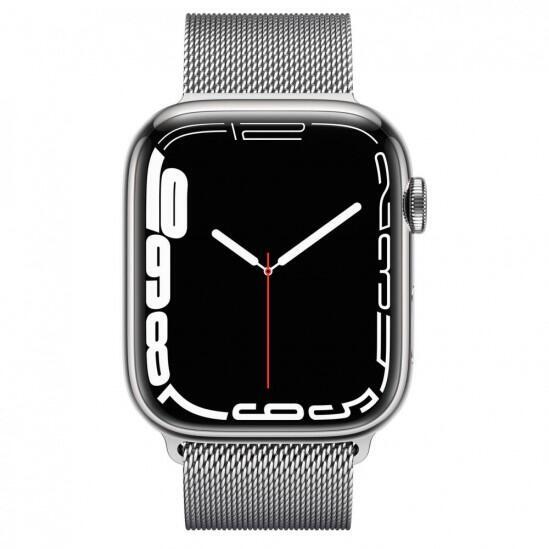 Смарт часы Apple Watch Series 7 45mm Stainless Steel 0
