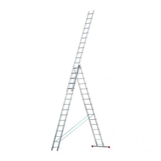 Трехсекционная алюминиевая лестница Sarayli 3x16