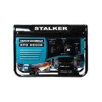Бензиновый генератор STALKER SPG-8800E / 6кВт / 220В