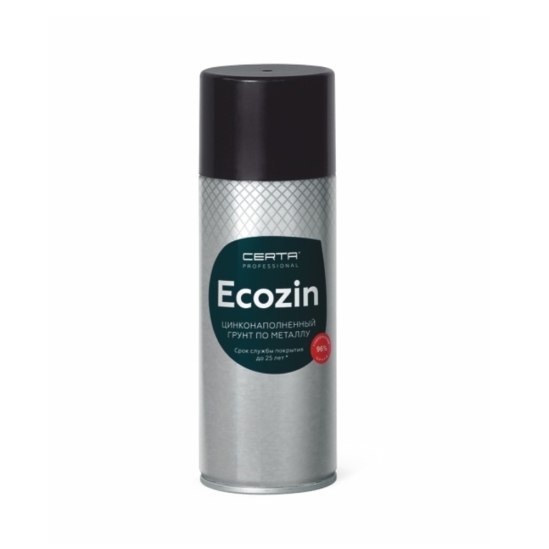 Цинконаполненный грунт по металлу Certa Ecozin 520мл 