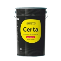 Эмаль антикоррозионная термостойкая до 500°С CERTA черный матовый RAL 9004