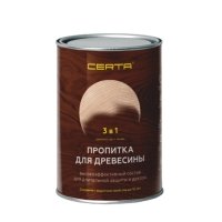 Пропитка по древесине 3в1 CERTA серая 0,11л